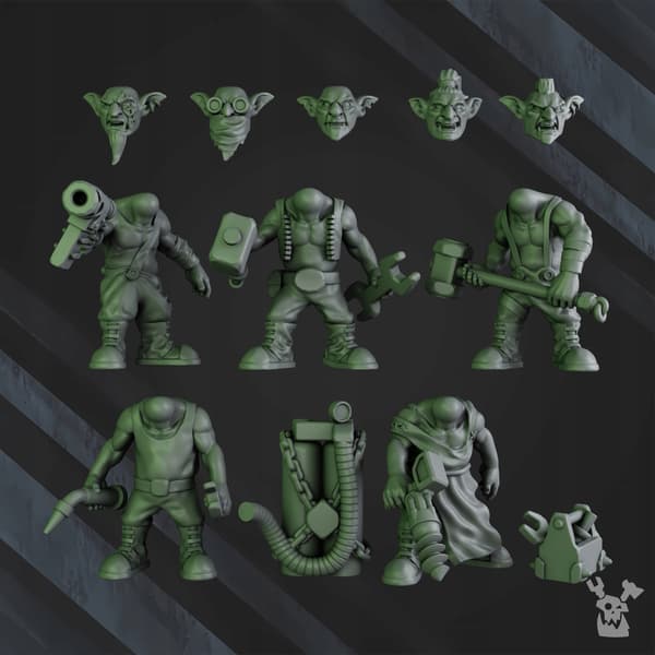 Gobbo Squad x5 DakkaDakkaStore