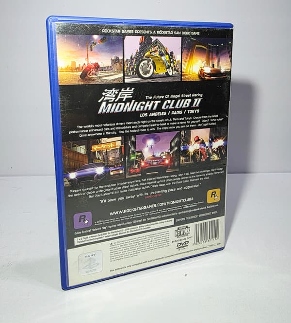 MIDNIGHT CLUB II PS2 game – READ THE DESCRIPTION