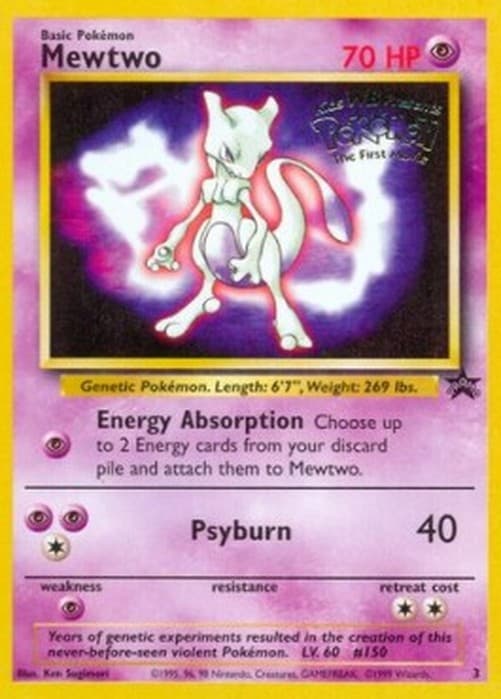 Pokemon TCG Mewtwo