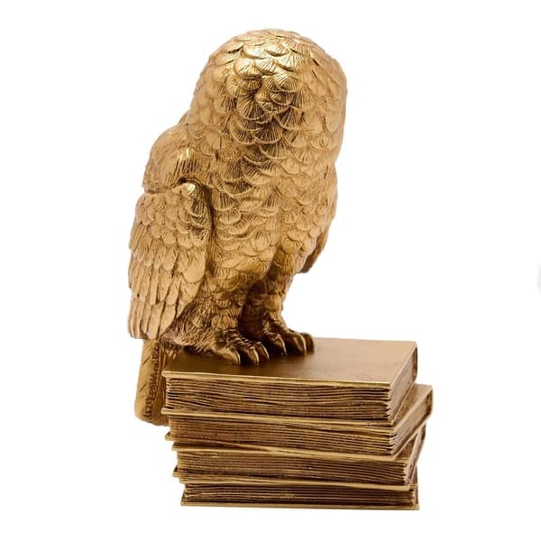 Harry Potter Hedwig Gold Figurine, 20 cm