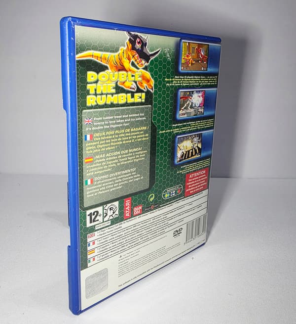 Digimon Rumble Arena 2 PS2 3XA Disc + Manual