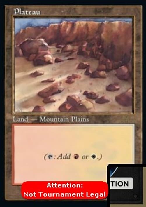 Magic: The Gathering Plateau