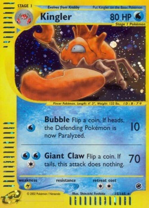 Pokemon TCG Kingler