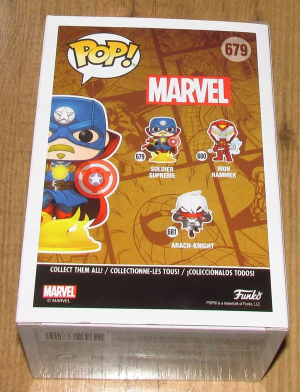 FUNKO POP 679 INFINITY WARPS SOLDIER SUPREME GITD