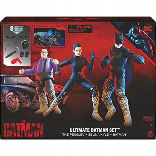 DC COMICS THE BATMAN ULTIMATE FILM SET 4+