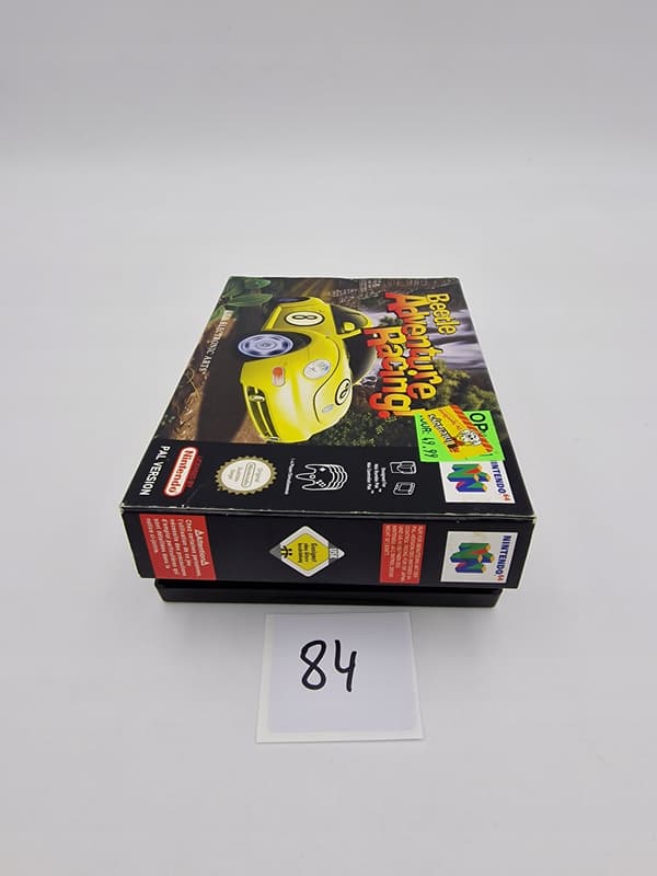 NINTENDO 64 BEETLE ADVENTURE RACING CARDBOARD BOX
