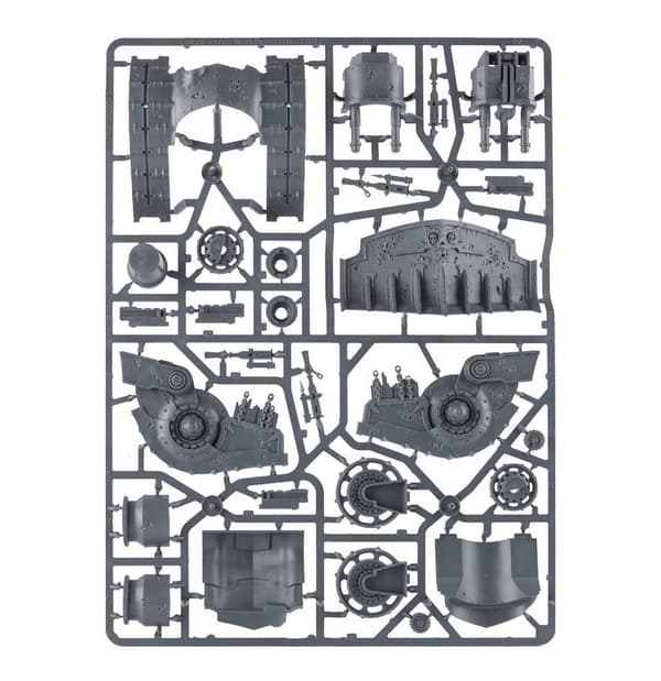 Warhammer 40,000: DEATH GUARD PLAGUEBURST CRAWLER, Games Workshop models