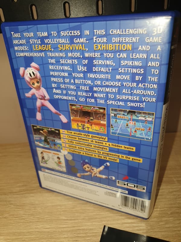 VOLLEYBALL CHALLENGE – PLAYSTATION 2 (PS2) – COMPLETE SET – GAME