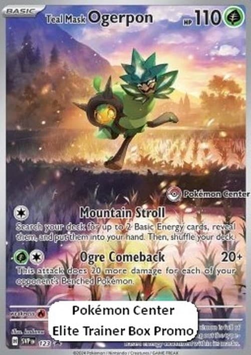 Pokemon Teal Mask Ogerpon