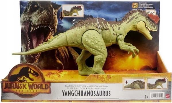 Jurassic World: the large Yangchuanosaurus dinosaur