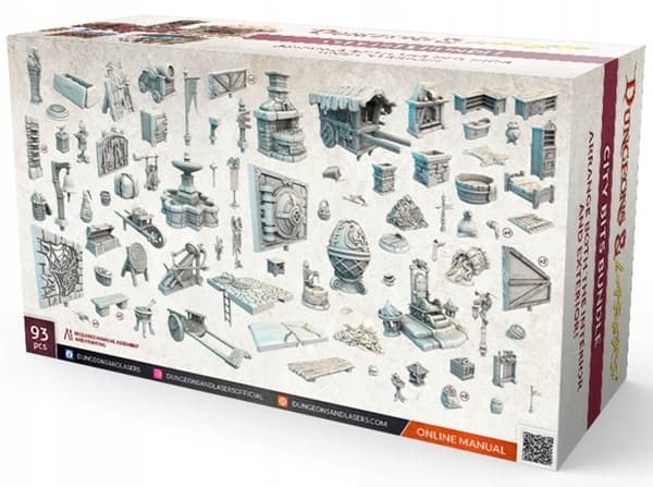 City Bits Bundle: accessories for wargames and RPGs