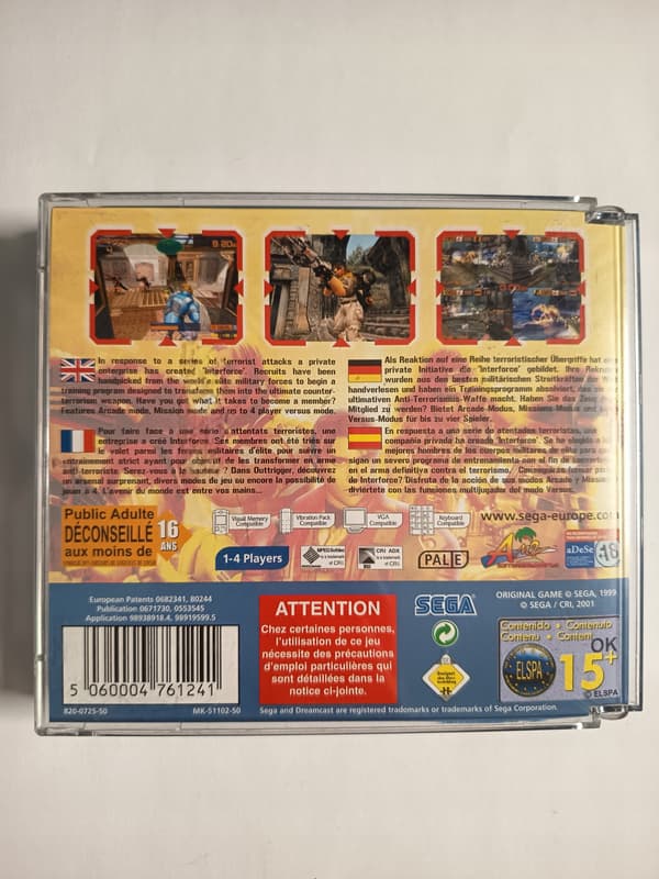 OUTTRIGGER DREAMCAST Sega Dreamcast boxed set 3XA complete set