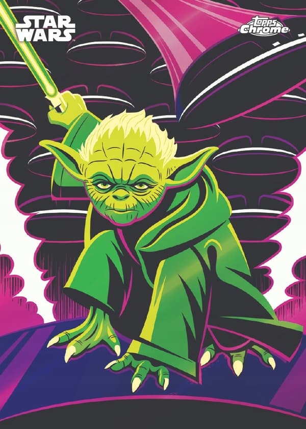 Topps Chrome STAR WARS 2025 Value Box
