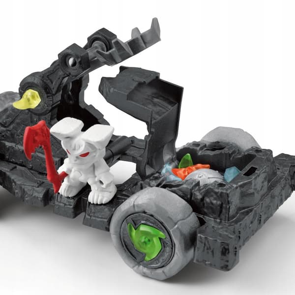 SCHLEICH ELDRADOR CATAPULT WITH MINI CREATURE + ACTION FIGURE