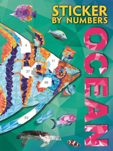 STICKER BY NUMBERS: OCEAN (BOOK)