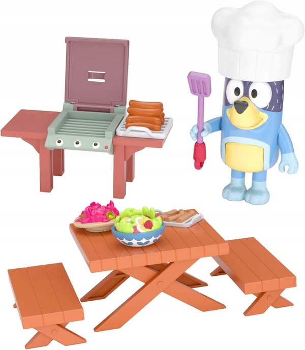Bluey. Backyard Mini Set by TM Toys