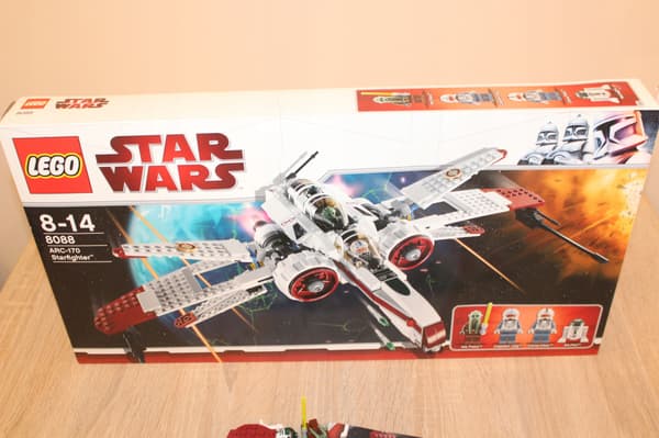 LEGO STAR WARS 8088 BOX AND INSTRUCTIONS