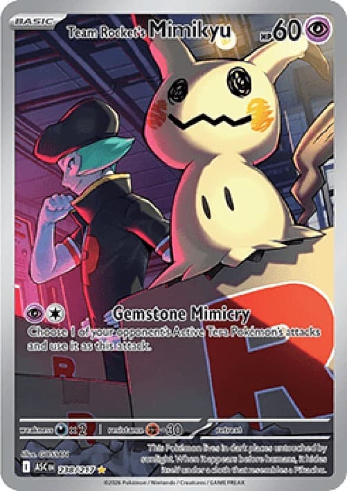 Pokemon Team Rocket's Mimikyu