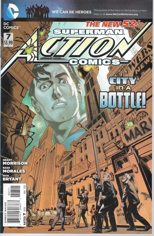 DC Superman Action Comics Issues 1–12/2011 (in English)