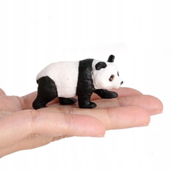 Animal model Home décor Educational toy Action figures featuring a panda