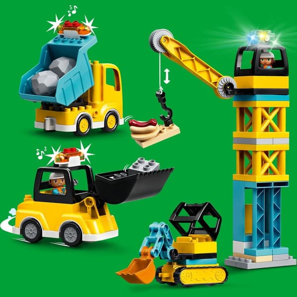 LEGO DUPLO 10933 Tower Crane and Construction