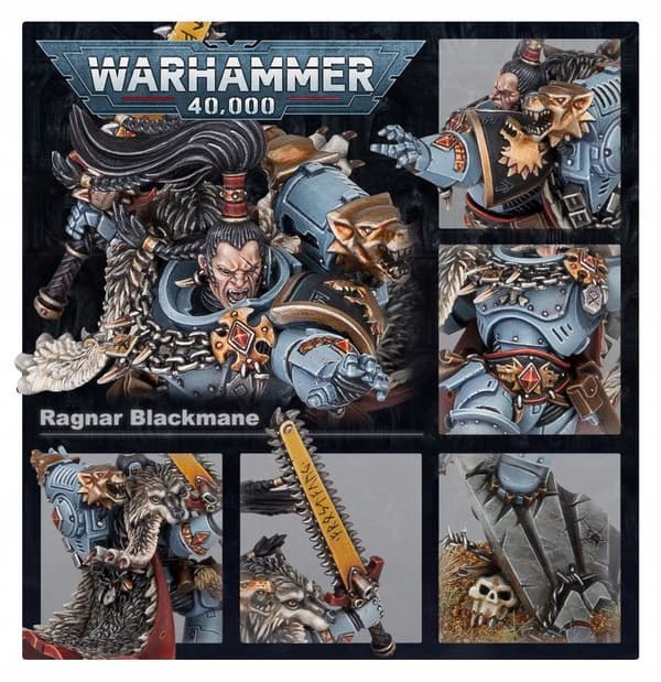 GW 53-30 Warhammer 40,000 – SPACE WOLVES: RAGNAR BLACKMANE
