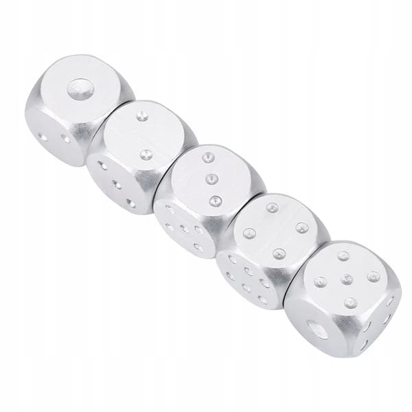 5-piece aluminium poker set with a storage case for A7