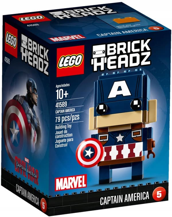LEGO BrickHeadz 41589 Captain America
