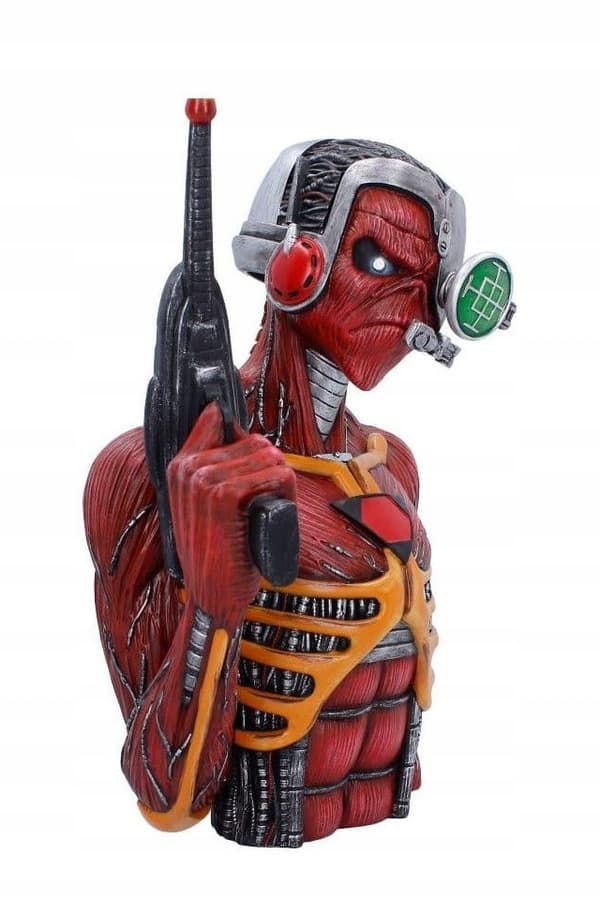 IRON MAIDEN BUST FROM SOMEWHERE IN TIME