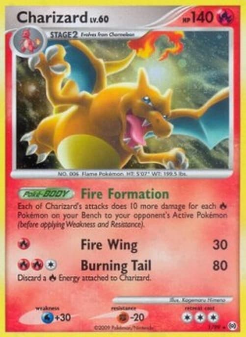 Pokemon Charizard Lv.60