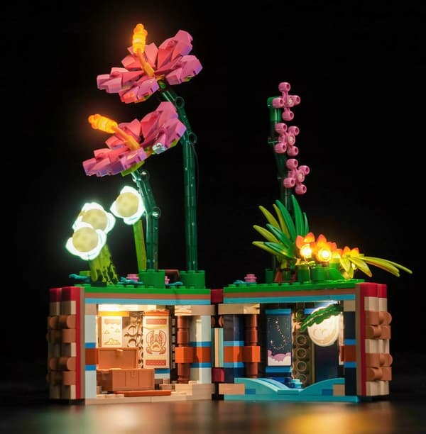 Light Disney Moana's Flowerpot Lighting Set 43252