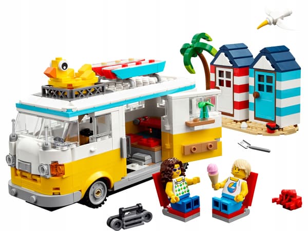 LEGO 31138 CREATOR 3-in-1 – CAMPER VAN ON THE BEACH