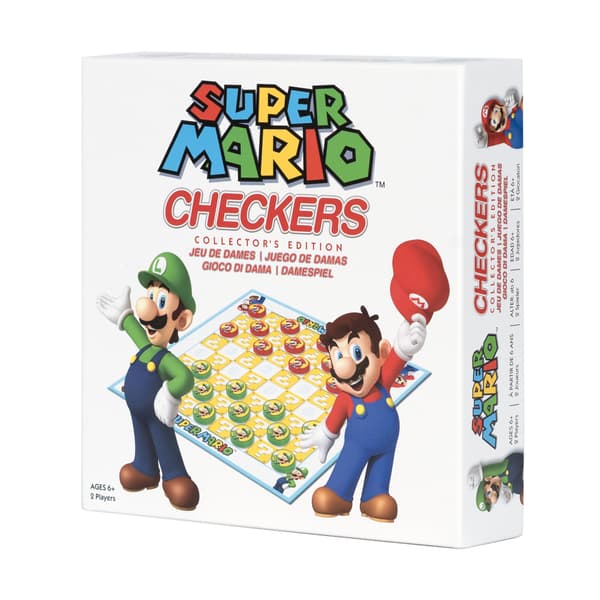 GOLIATH GAMES: SUPER MARIO CHECKERS