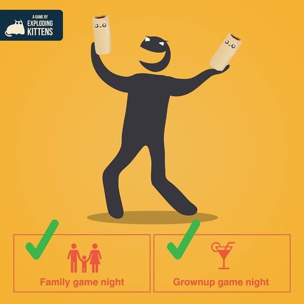 Throw Throw Burrito Exploding – A CARD GAME FROM THE UK