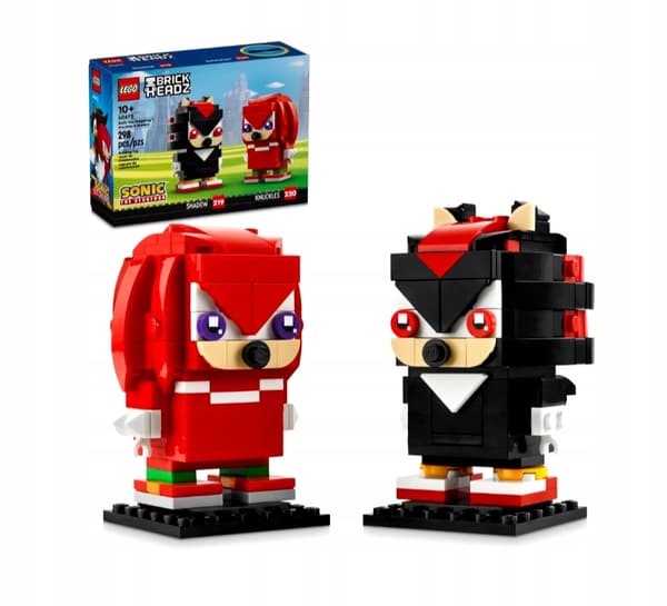 LEGO BrickHeadz 40672 – Sonic the Hedgehog: Knuckles and Shadow