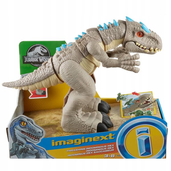 JURASSIC WORLD INDOMINUS REX DINOSAUR FIGURINE
