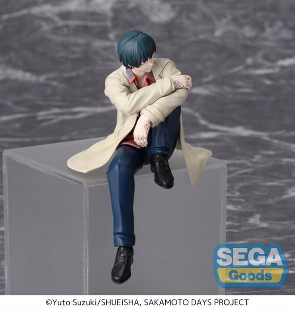 Sakamoto Days Nagumo PM Perching figurine, 14 cm