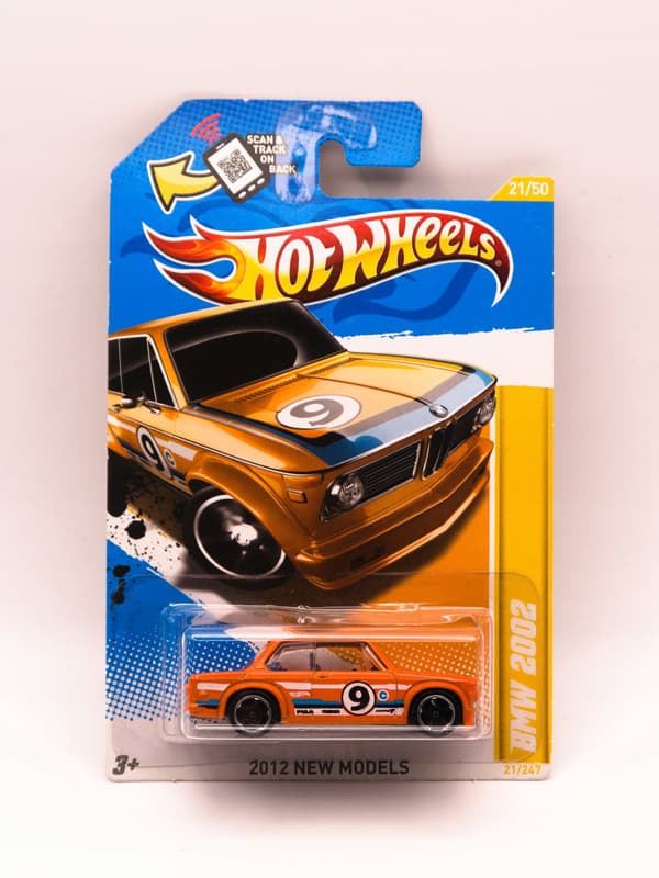HOT WHEELS BMW 2002 Orange