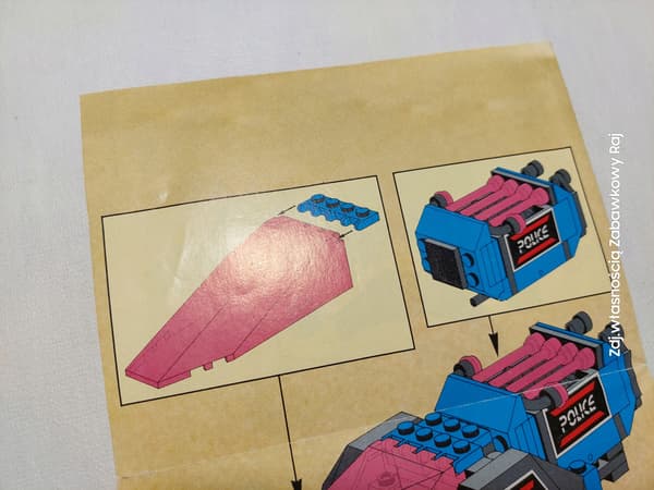 LEGO instructions for set 6886