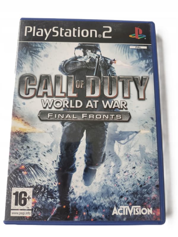 CALL OF DUTY: WORLD AT WAR – FINAL FRONTS PS2 PAL ENG