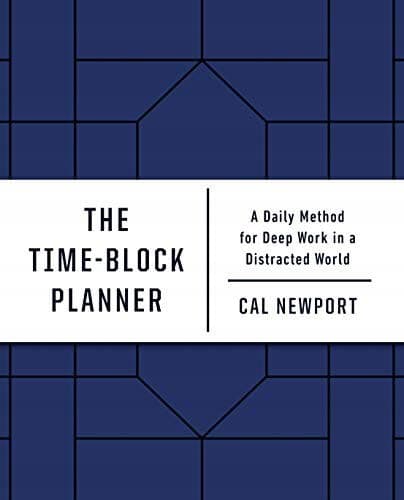 TIMEBLOCK PLANNER - Cal Newport (BOOK)