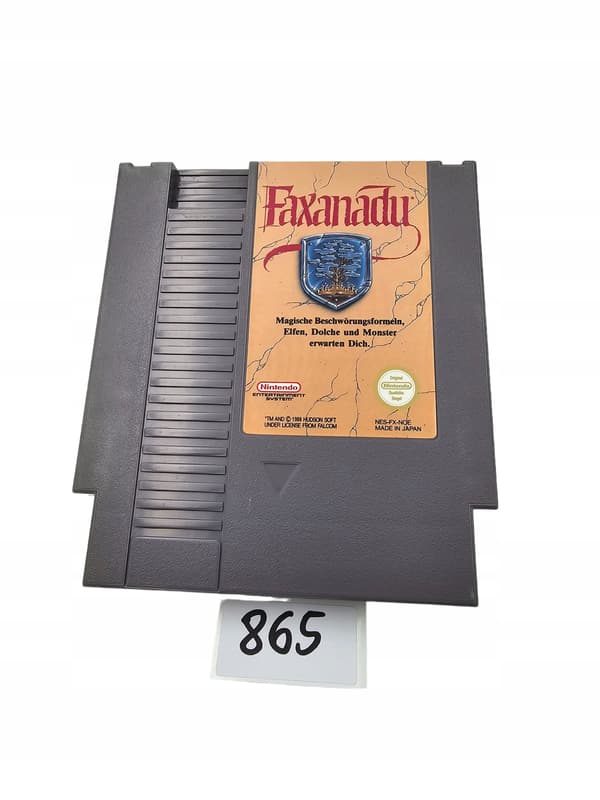 NINTENDO NES FAXANADU ORIGINAL