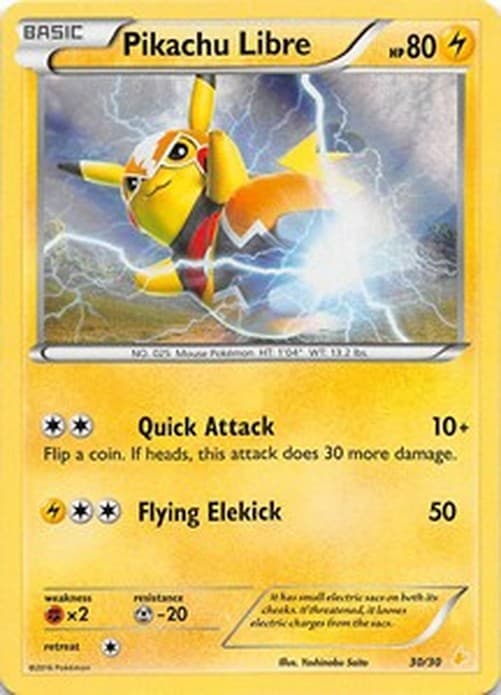 Pokemon Pikachu Libre