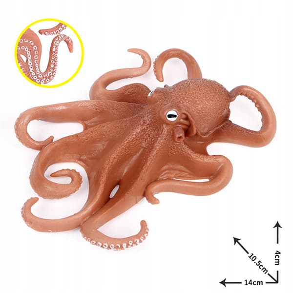 Realistic animal figurines – Desktop creatures – Orange B