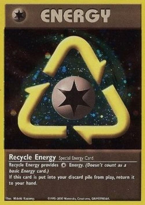 Pokemon Recycle Energy