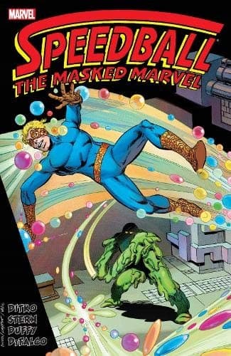 Speedball: The Masked Marvel – group work