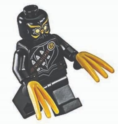 Lego minifigure @@@ KILLER CLAW @@@ from set 76110
