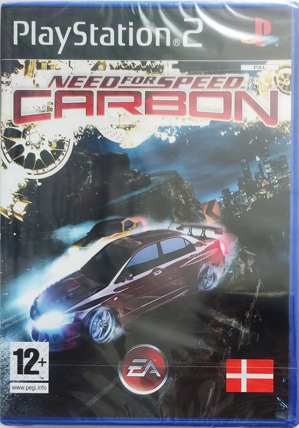 NFS NEED FOR SPEED CARBON WRAP - PS2