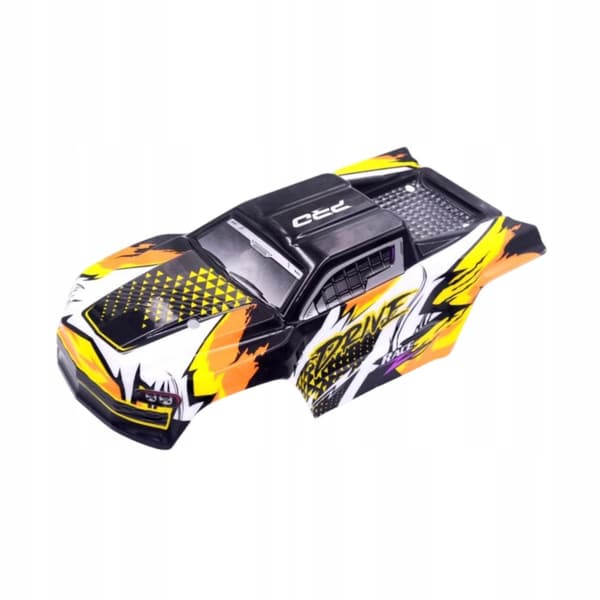 1/16 RC Car Body Shell – Replacement for Yellow Remote-Control Toy Car Model