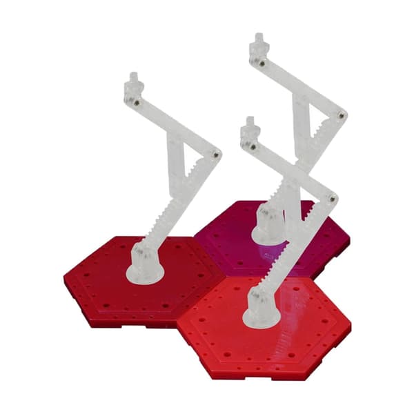 1PC Display Stand Holder Support Stand Assembly – Colour: Red, Pink, Orange